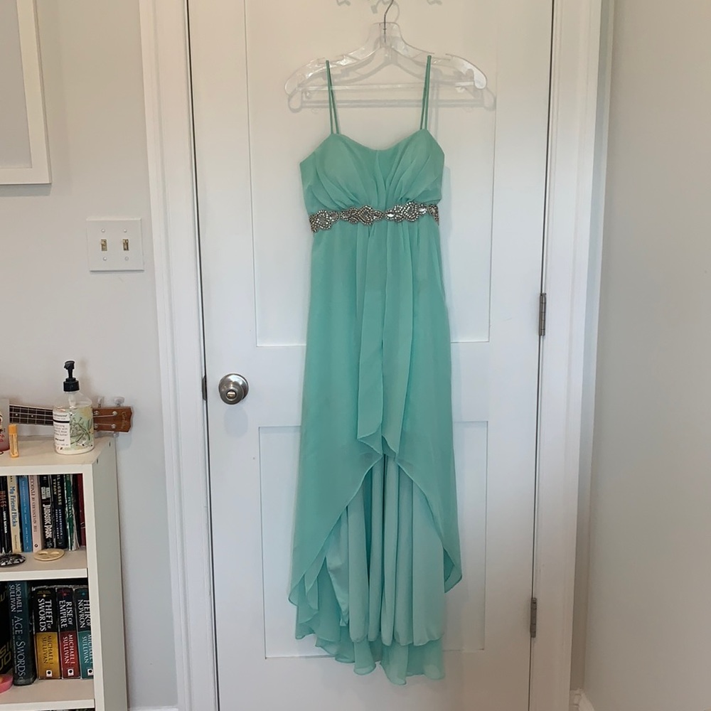 Mint Green Prom Dress